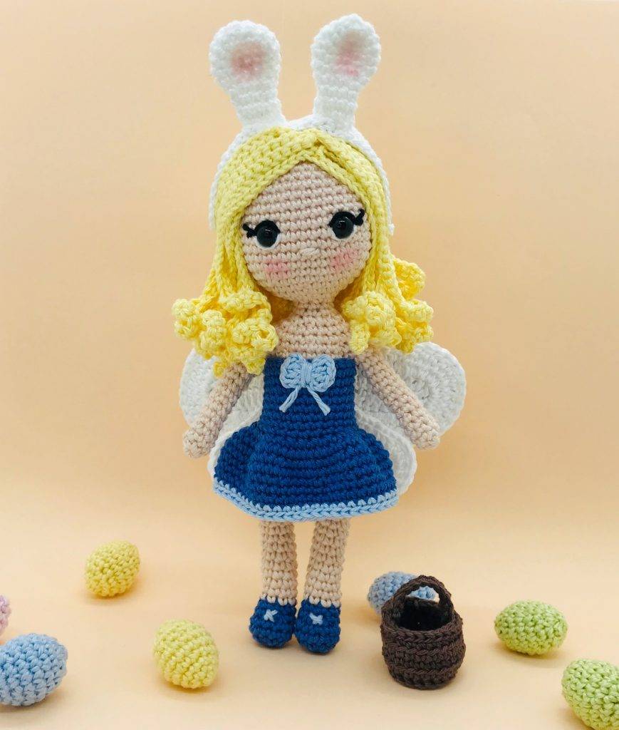 gaelia easter fairy doll crochet pattern amigurumi