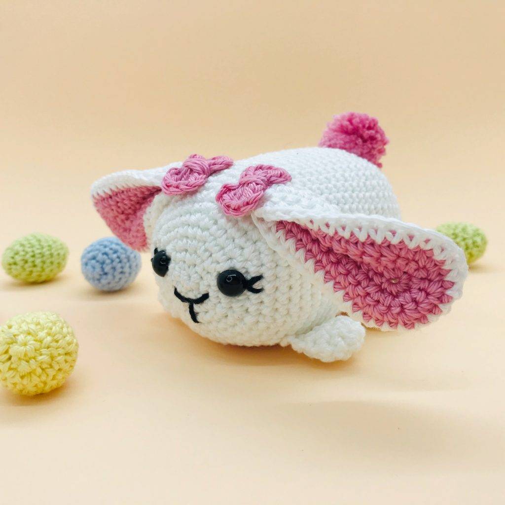bunny tsum tsum crochet pattern amigurumi easter 
