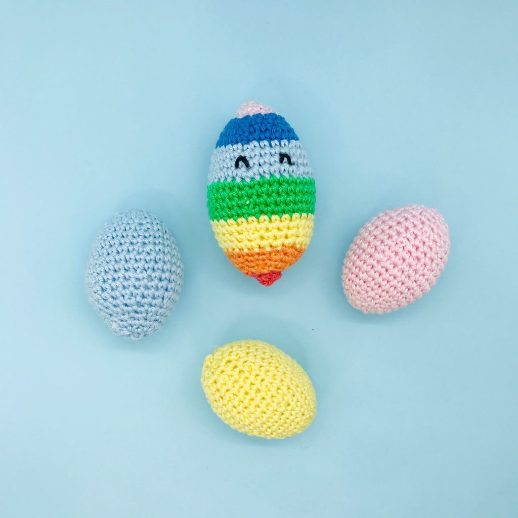 easter egg crochet pattern
