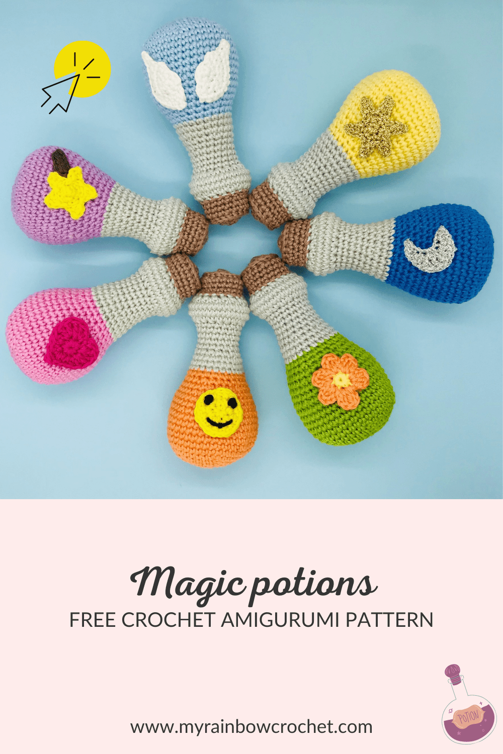 crochet pattern magic potions
