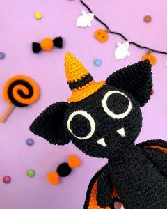  lucius chat vampire patron crochet poupée amigurumi débutant gratuit halloween animal