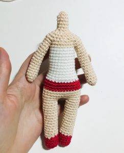 ashana cupid elf crochet pattern doll amigurumi beginner free love heart bow