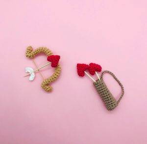 carquois ashana elfe cupidon amour saint valentin patron crochet gratuit facile débutant poupée amigurumi