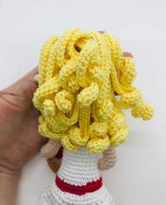 heart ashana cupid elf crochet pattern doll amigurumi beginner free love heart bow