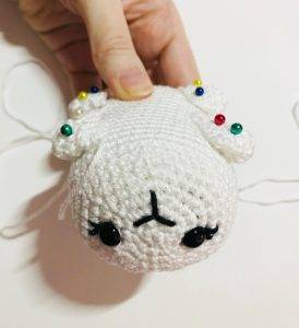 patte lapine tsum tsum patron crochet gratuit décoration débutant facile pâques oeuf