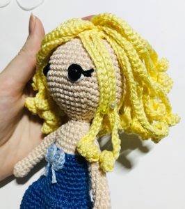 hair gaelia easter fairy free crochet pattern doll beginner easy egg