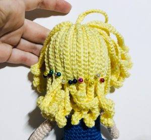 hair gaelia easter fairy free crochet pattern doll beginner easy egg