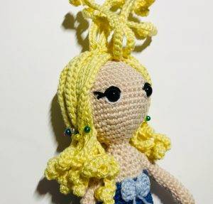 hair gaelia easter fairy free crochet pattern doll beginner easy egg
