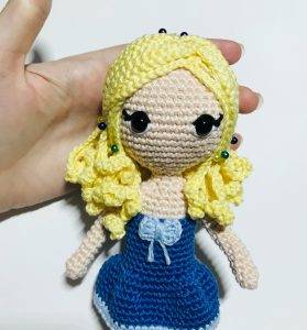 hair gaelia easter fairy free crochet pattern doll beginner easy egg