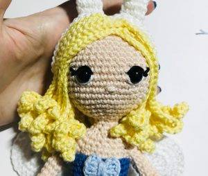 nose gaelia easter fairy free crochet pattern doll beginner easy egg