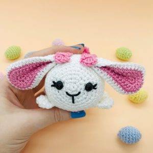 bunny tsum tsum rabbit free crochet pattern easy beginner amigurumi