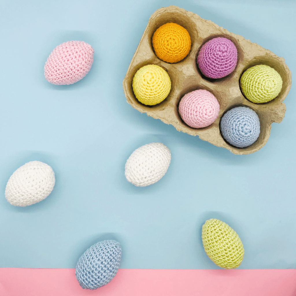 easter eggs free crochet pattern beginner