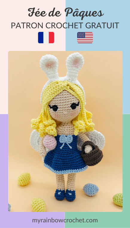 gaelia fée pâques patron crochet gratuit facile poupée débutant amigurumi FR 3