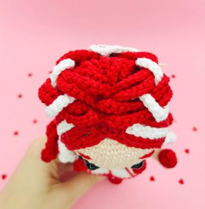 crochet pattern root chakra doll
