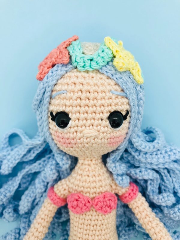 patron crochet marea princesse sirène