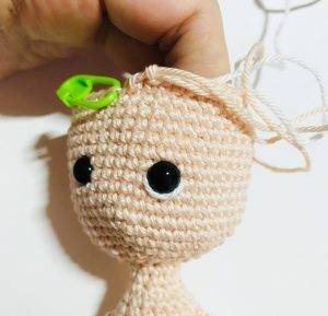 eyes marea mermaid princess easy crochet pattern doll amigurumi beginner free
