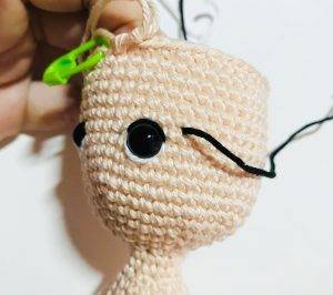 eyes marea mermaid princess easy crochet pattern doll amigurumi beginner free