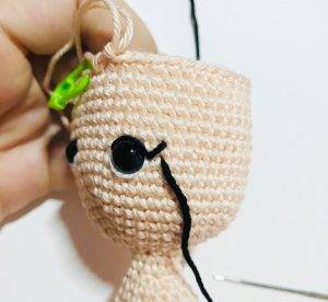 eyes marea mermaid princess easy crochet pattern doll amigurumi beginner free