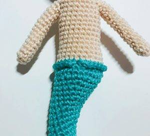 hair marea mermaid princess easy crochet pattern doll amigurumi beginner free