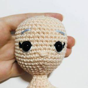 nose marea mermaid princess easy crochet pattern doll amigurumi beginner free