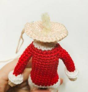 tête elerinna elfe de noël patron crochet poupée amigurumi débutant gratuit