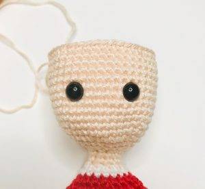 tête elerinna elfe de noël patron crochet poupée amigurumi débutant gratuit