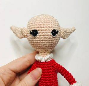 oreille elerinna elfe de noël patron crochet poupée amigurumi débutant gratuit