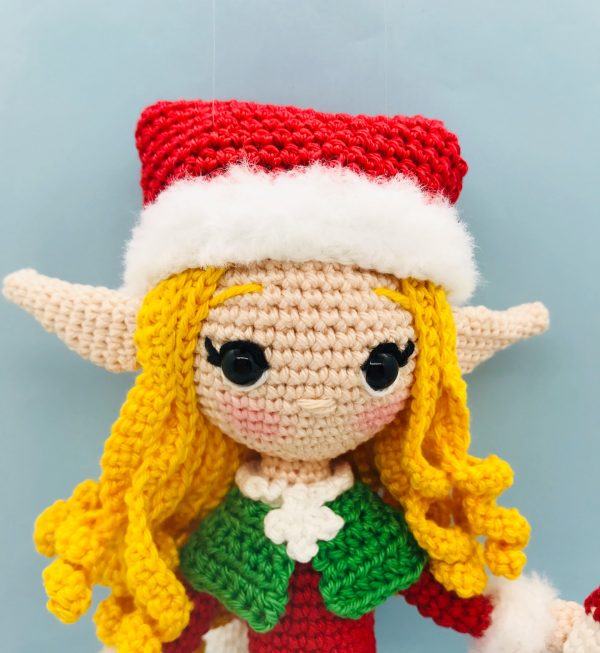 patron crochet elerinna elfe noël