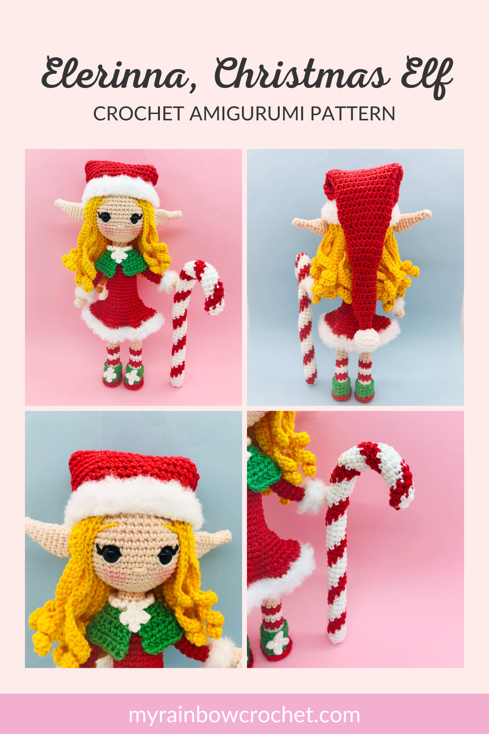 crochet pattern elerinna christmas elf