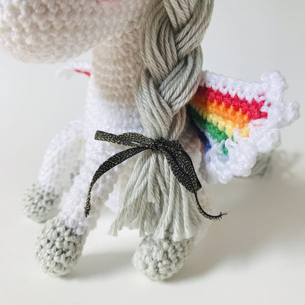patron crochet victoria licorne