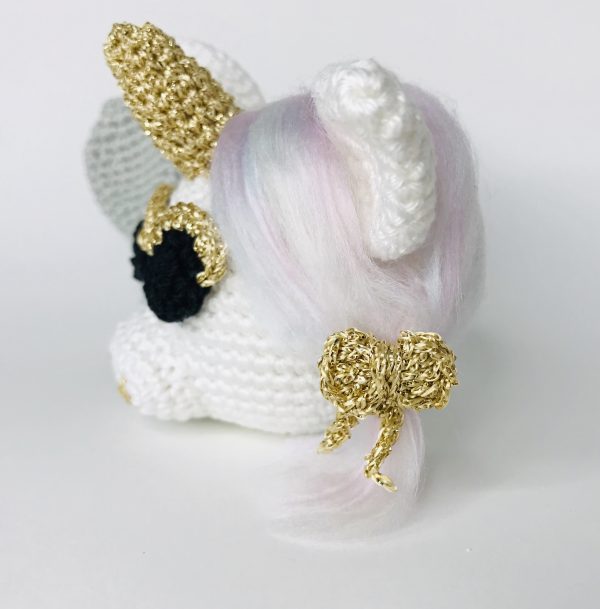 patron crochet clara licorne