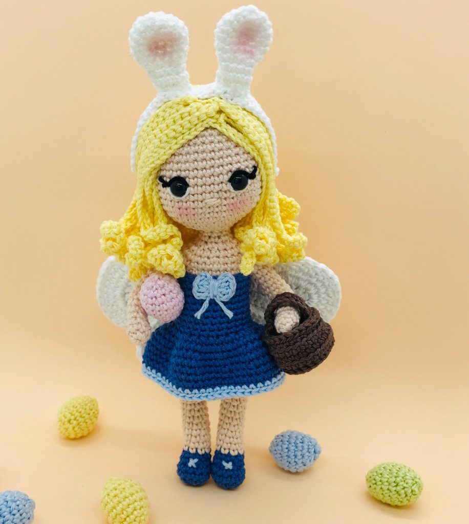 crochet pattern easter fairy