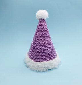 crochet pattern party hat
