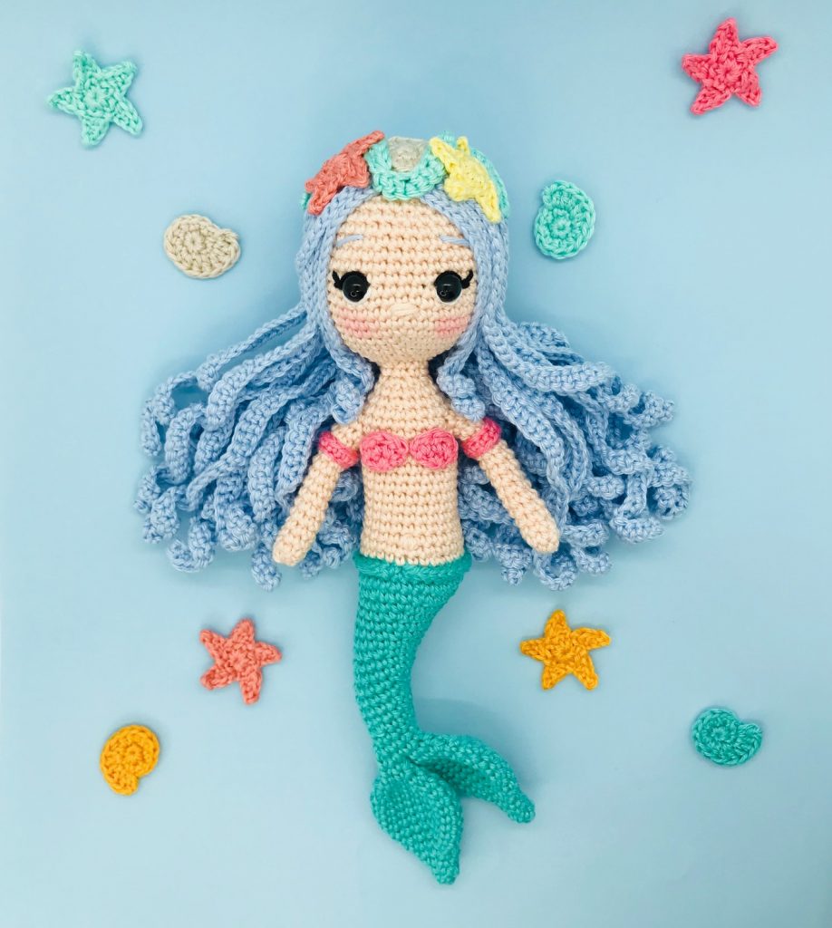 crochet pattern mermaid princess