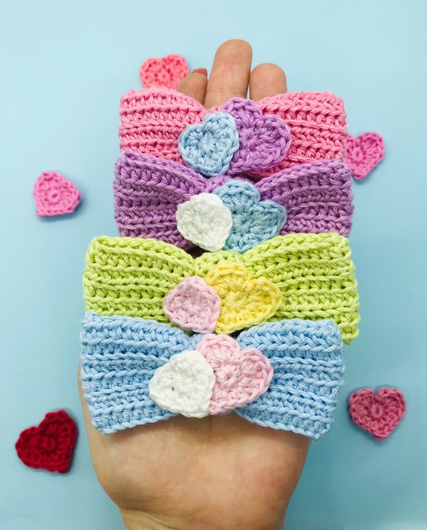 crochet pattern love bow