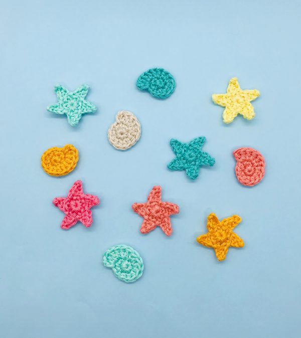 starfish seashell crochet pattern