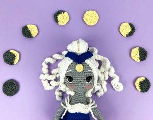 crochet pattern luna moon princess