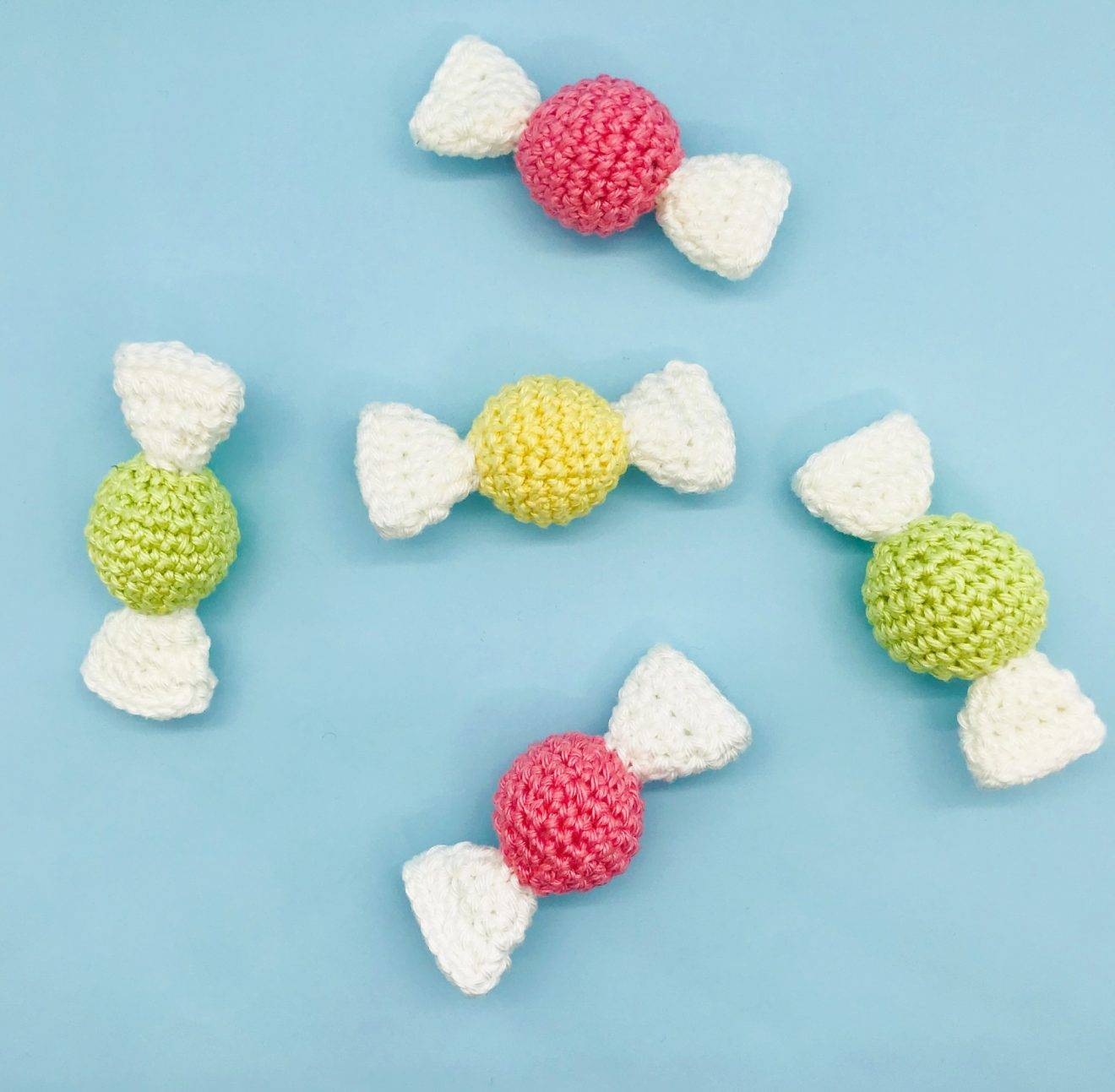 Candies Crochet Amigurumi pattern My Rainbow Crochet