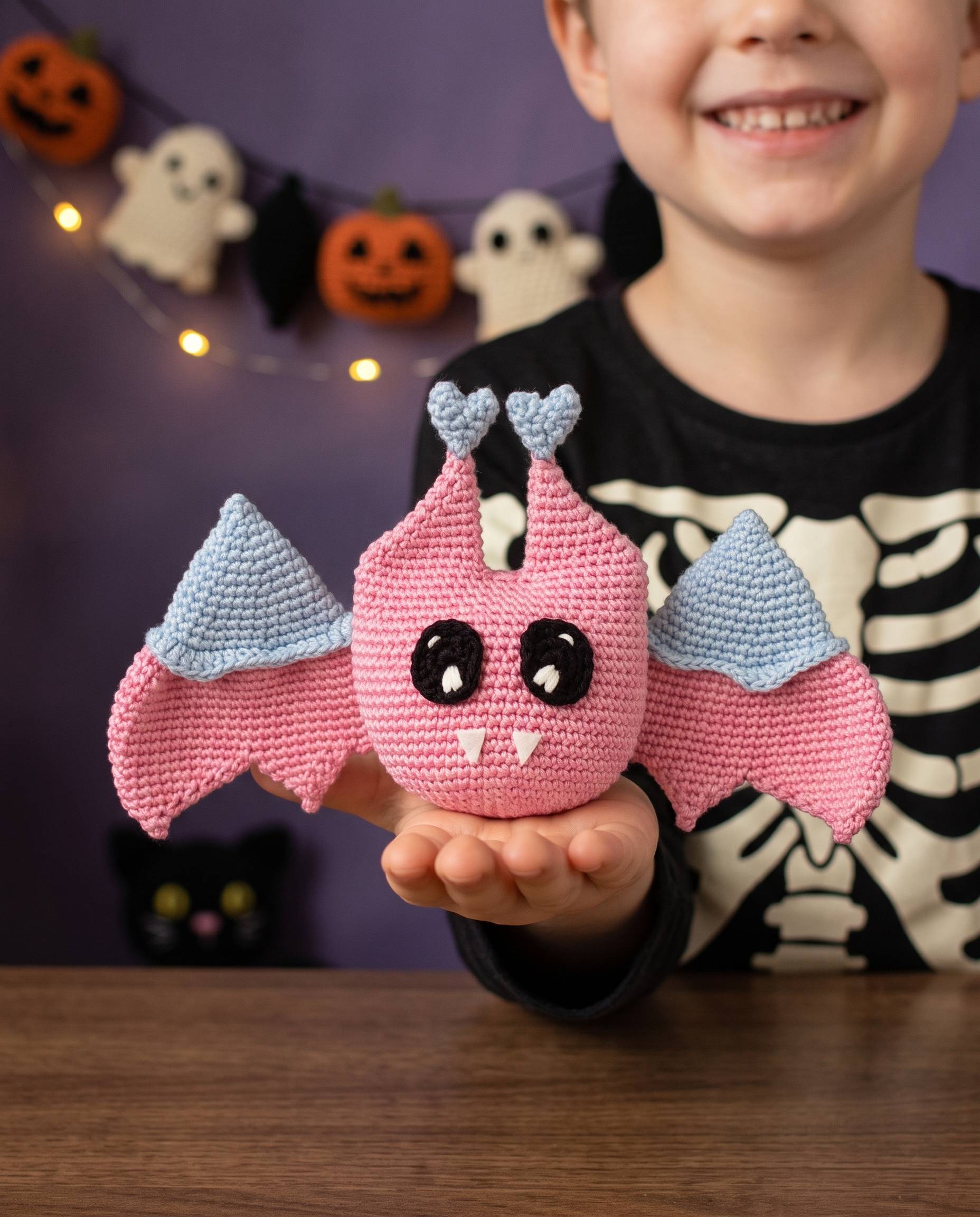 vampina chauve-souris halloween patron crochet facile débutant animal amigurumi