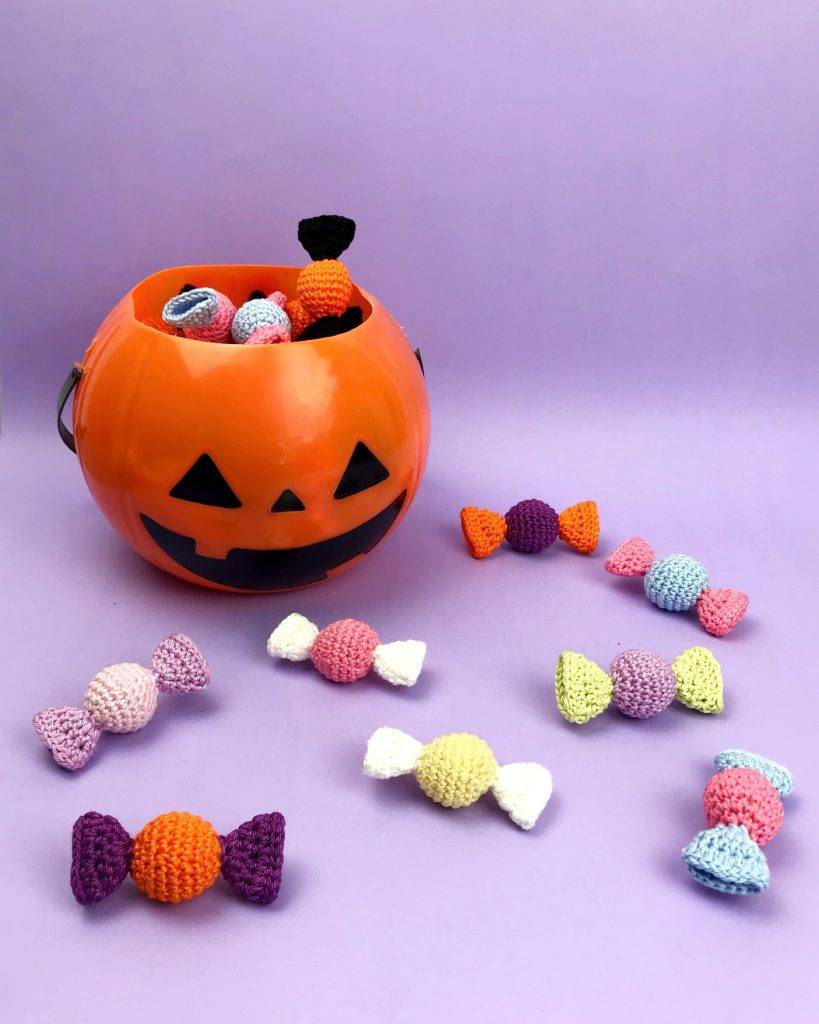 patron crochet bonbon halloween