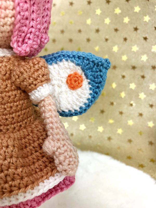 crochet pattern amigurumi doll fairy gingerbread
