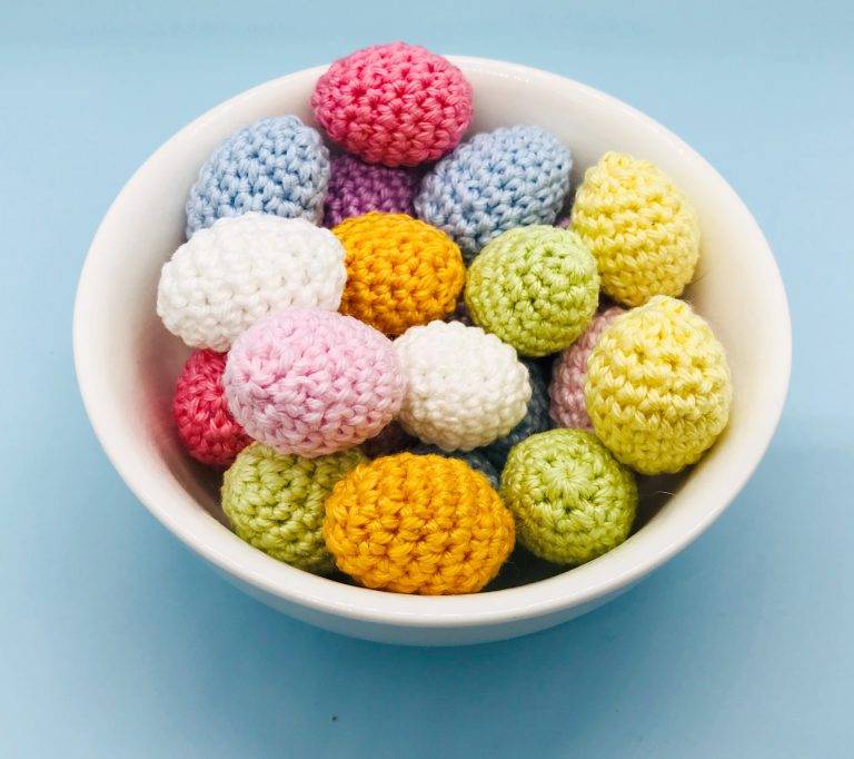 Mini Easter eggs Crochet pattern Amigurumi My Rainbow Crochet