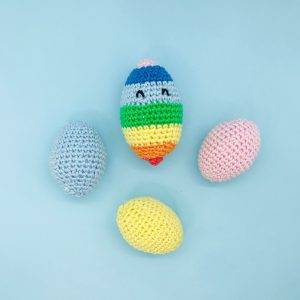 easter eggs crochet pattern amigurumi tutorial