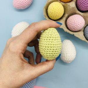 easter eggs crochet pattern amigurumi tutorial