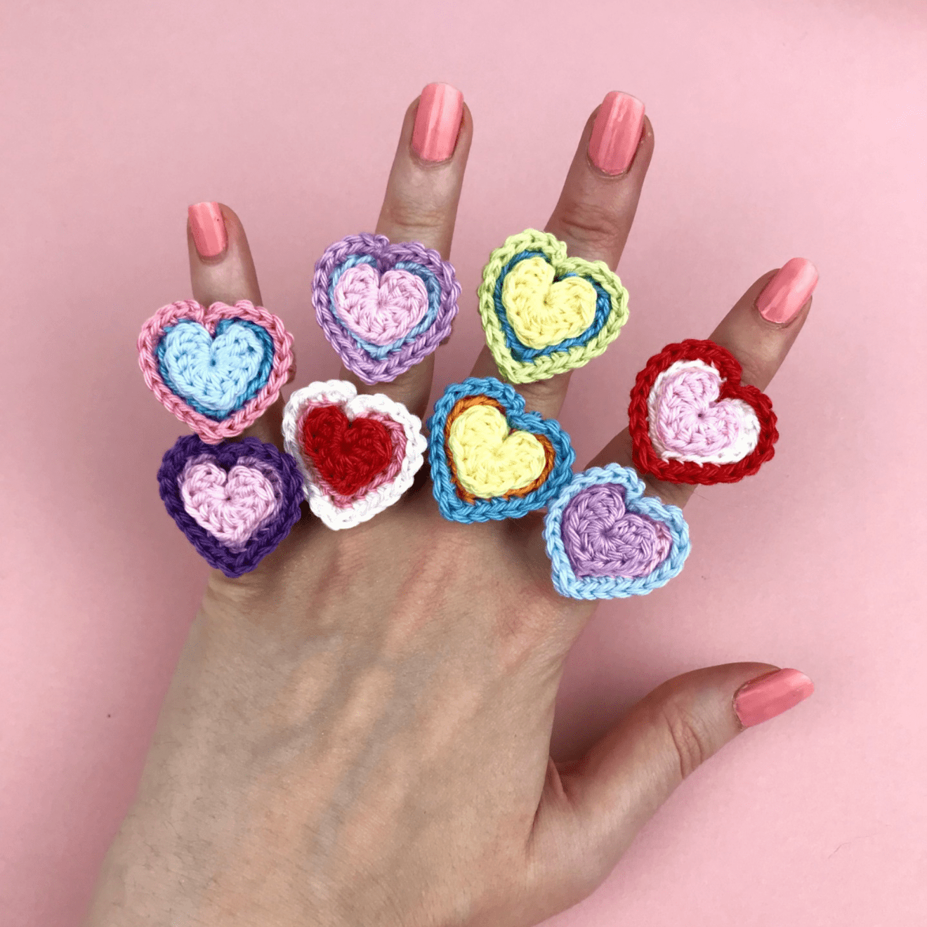 4pcs Bague Guide Fil Pour Tricot, 4 Couleurs Bague Guide Fil