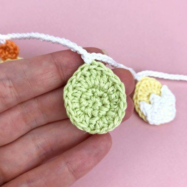 easter garland crochet pattern decoration free