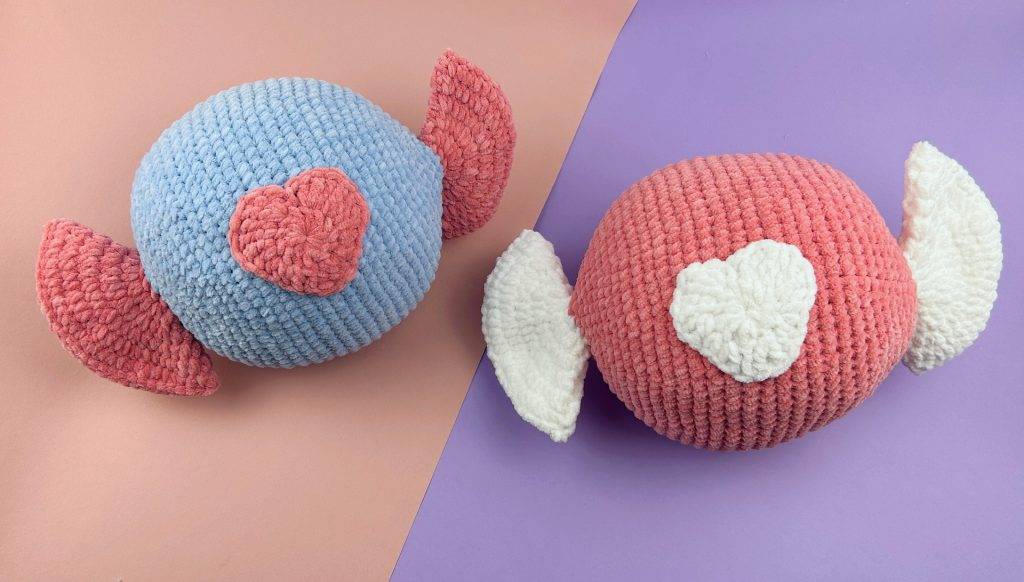 giant candy free crochet pattern easy for beginner food decoration