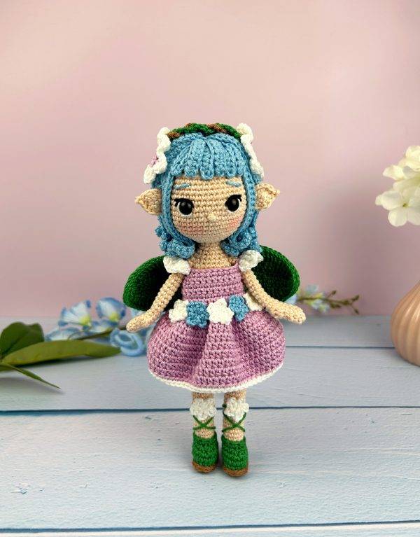 Spring Fairies - 2 crochet patterns doll amigurumi - Image 4
