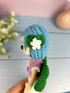 evan spring fairy easy crochet pattern doll amigurumi beginner flower boy