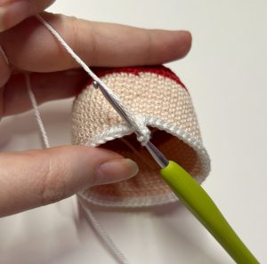 cheveux cupcake père noël patron crochet nourriture dinette amigurumi débutant gratuit